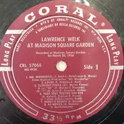 LP - Lawrence Welk - Lawrence Welk At Madison Square Garden