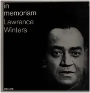 Lawrence Winters - In Memoriam Lawrence Winters