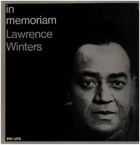 Lawrence Winters - In Memoriam Lawrence Winters