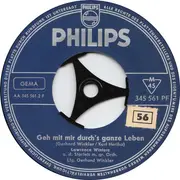 7inch Vinyl Single - Lawrence Winters - Miteinander, Füreinander / Geh Mit Mir Durch's Ganze Leben