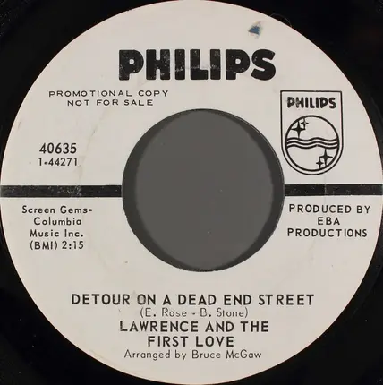 Lawrence And The First Love - Everyday / Peggy Sue