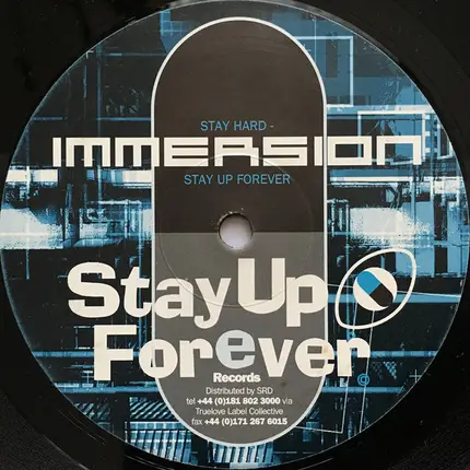 Lawrie Immersion - Stay Hard - Stay Up Forever / Sausage Sandwich