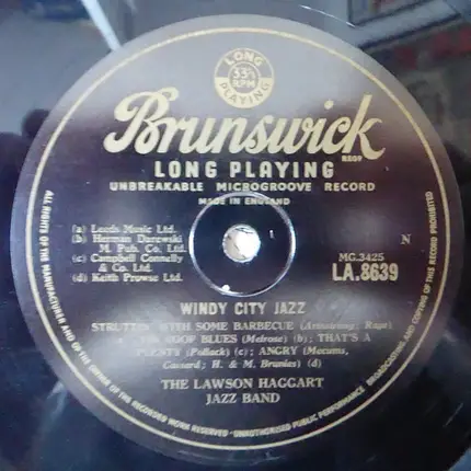 Lawson-Haggart Jazz Band - Windy City Jazz