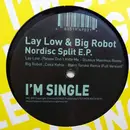 12inch Vinyl Single - Lay Low & Big Robot - Nordisc Split E.P. - EP