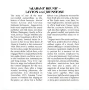 CD - Layton And Johnstone - Alabamy Bound