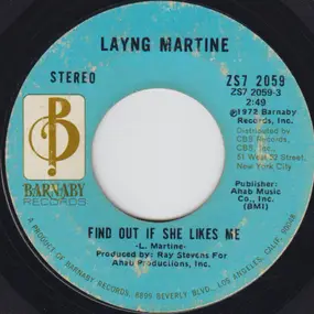 Layng Martine Jr. - Find Out If She Likes Me / You And Me And The Nighttime