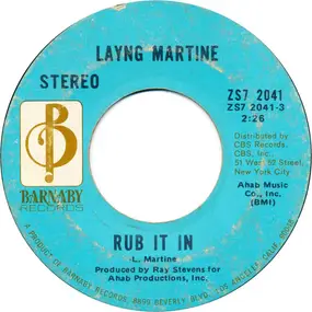 Layng Martine Jr. - Rub It In