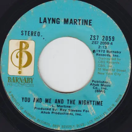 Layng Martine Jr. - Find Out If She Likes Me / You And Me And The Nighttime