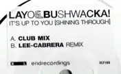 Layo & Bushwacka! - It's Up To You (Shining Through)