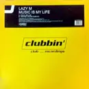 12inch Vinyl Single - Lazy M - Music Is My Life