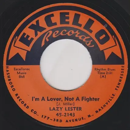 Lazy Lester - I'm A Lover, Not A Fighter