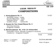 CD - Lazar Nikolov - Compositions