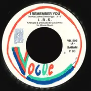 7inch Vinyl Single - Lbs - I Remember You