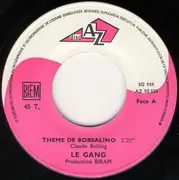 7inch Vinyl Single - Le Gang - Borsalino (Thème Du Film)