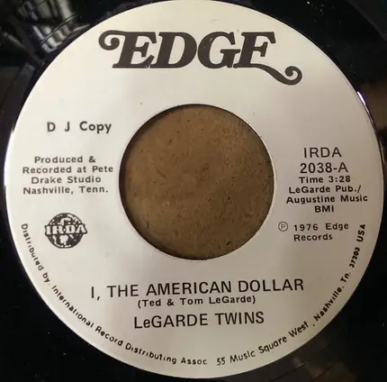 Le Garde Twins - I, The American Dollar