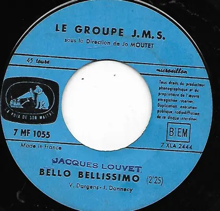 Le Groupe J.M.S. - Vives Les Vacances, A Bas La Rentrée