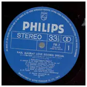 LP - Le Grand Orchestre De Paul Mauriat - Love Sounds Special エーゲ海の真珠　シバの女王 - OBI + Insert