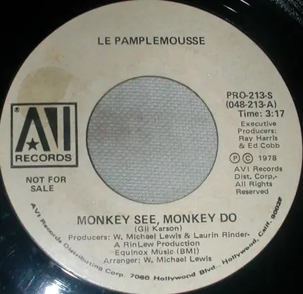 Le Pamplemousse - Monkey See, Monkey Do