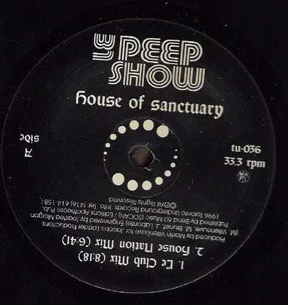 Le Peep Show - House Of Sanctuary
