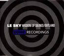 CD Single - Le Sky - Wisdom Of Silence / Outland