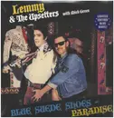 12inch Vinyl Single - Lemmy & The Upsetters With Mick Green - Blue Suede Shoes / Paradise - blue vinyl