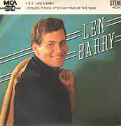 7inch Vinyl Single - Len Barry - 2-3 / Like A Baby / I Struck It Rich / It's That Time Of Year