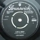 7inch Vinyl Single - Len Barry - Like A Baby