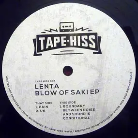 Lenta - Blow Of Saki EP