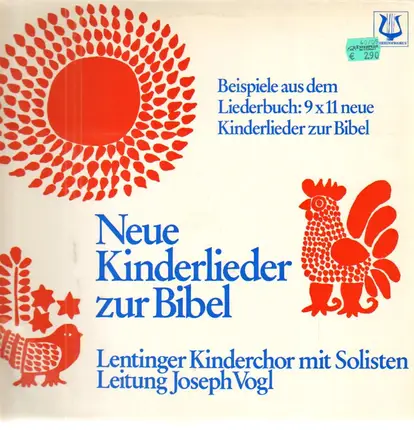 Lentinger Kinderchor - Neue Kinderlieder Zur Bibel