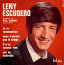 7inch Vinyl Single - Leny Escudero - Tu Te Reconnaîtras