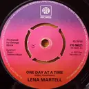 7inch Vinyl Single - Lena Martell - One Day At A Time - Push-out Centre