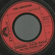 7inch Vinyl Single - Lena Andersson - Fernando (...Und Der Himmel War Zum Greifen Nah) (Deutsche Original Version)