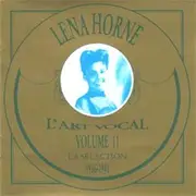 CD - Lena Horne - La Selection 1936-1941