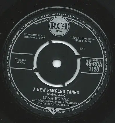 Lena Horne With Nat Brandwynne & His Orchestra - Honeysuckle Rose