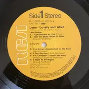 LP - Lena Horne - Lena Lovely And Alive