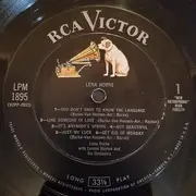 LP - Lena Horne - Songs By Burke And Van Heusen