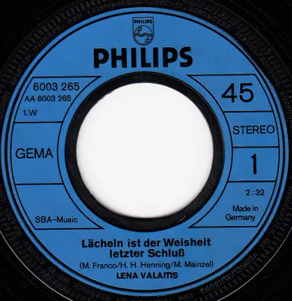 Lena Valaitis - Lächeln Ist Der Weisheit Letzter Schluss