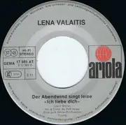7inch Vinyl Single - Lena Valaitis - ...Denn So Ist Jo