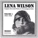 CD - Lena Wilson - Complete Recorded Works In Chronological Order Volume 1 1922-1924