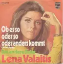 7'' - Lena Valaitis - Ob Es So Oder So Oder Anders Kommt