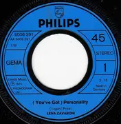 7'' - Lena Zavaroni - (You've Got) Personality