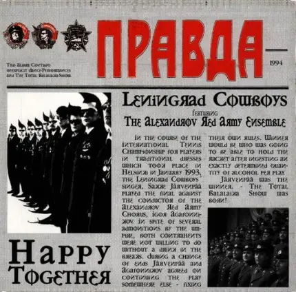 Leningrad Cowboys Feat the Ale - Happy Together