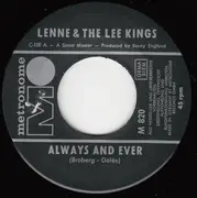 7inch Vinyl Single - Lenne & The Lee Kings - Always And Ever / Stop The Music