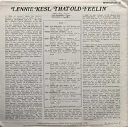 LP - Lennie Kesl - That Old Feelin'