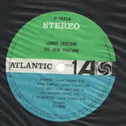 LP - Lennie Tristano - The New Tristano - Insert / Green blue labels.