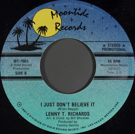 Lenny T. Richards - Devil In Your Smile