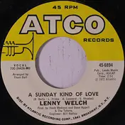 lenny welch - A Sunday Kind Of Love