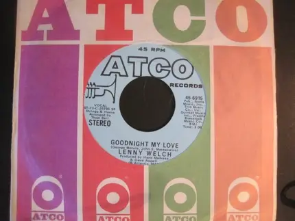 Lenny Welch - Goodnight My Love
