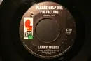 7inch Vinyl Single - Lenny Welch - Please Help Me, I'm Falling / Just One Smile