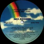 LP - Lenny Williams - Let's Do It Today
